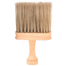 Karkówka fryzjerska drewniana płaska naturalne włosie